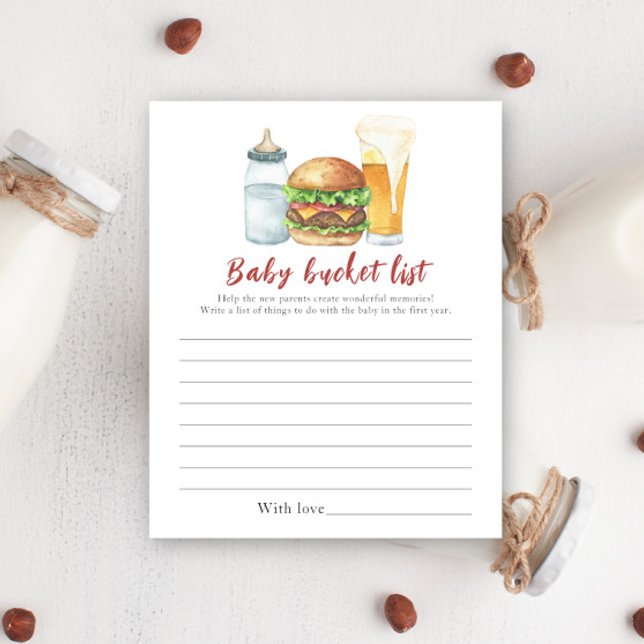 Baby is brewing beer - Baby bucket list (Creator Uploaded)