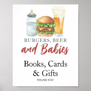 Baby is brewing beer Books Cards & Gifts Poster