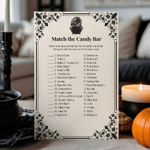 Baby is Brewing Black Gothic Match Candy Game