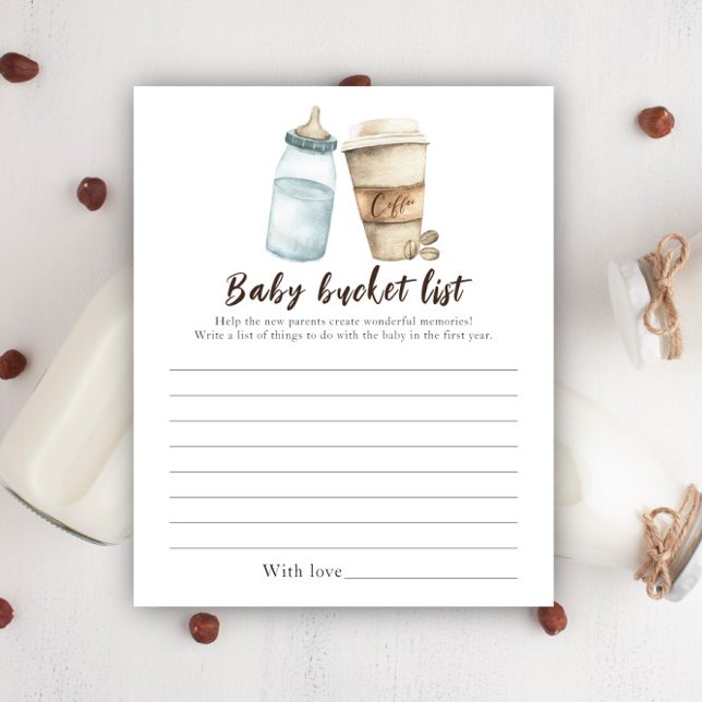 Baby is brewing coffee - Baby bucket list (Creator Uploaded)