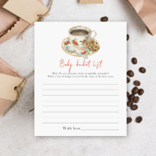 Baby is brewing coffee - Baby bucket list