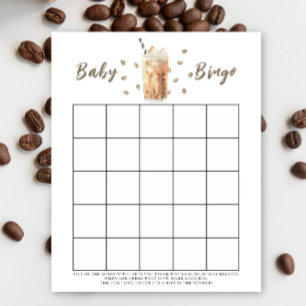 Baby is brewing coffee Baby shower bingo game