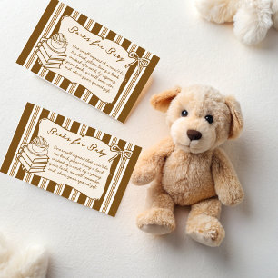 Baby is brewing coffee baby shower books for baby enclosure card