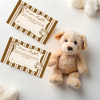 Baby is brewing coffee baby shower diaper raffle