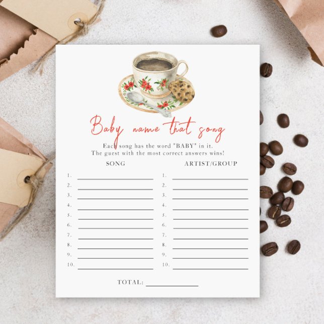 Baby is brewing coffee - Name that song game (Creator Uploaded)