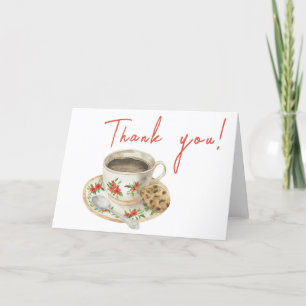 Baby is Brewing Coffee Thank you Card