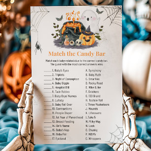Baby is Brewing Gender Neutral Match Candy Game