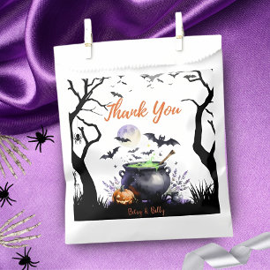 Baby Is Brewing Halloween Baby Shower Favour Bags