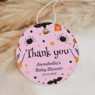 Baby is Brewing Halloween Baby Shower Favour  Tags