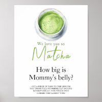 Baby is brewing Matcha How big is mummy's belly