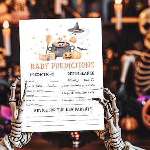 Baby is Brewing Orange Baby Predictions Game