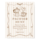 Baby is Brewing Pacifier Sign