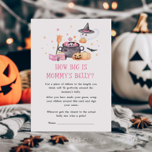 Baby is Brewing Pink How Big is Mummy's Belly Game