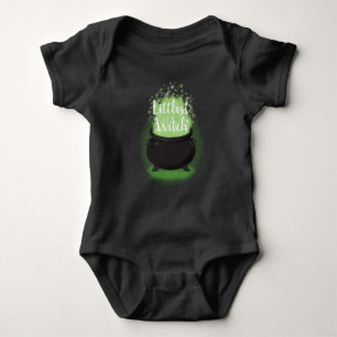Baby is Brewing Witch Shower Halloween Cauldron Baby Bodysuit