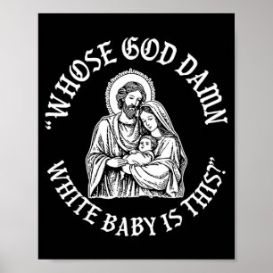 Baby Is This Christian Nativity Parody Poster