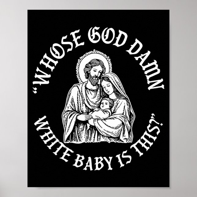 Baby Is This Christian Nativity Parody  Poster (Front)