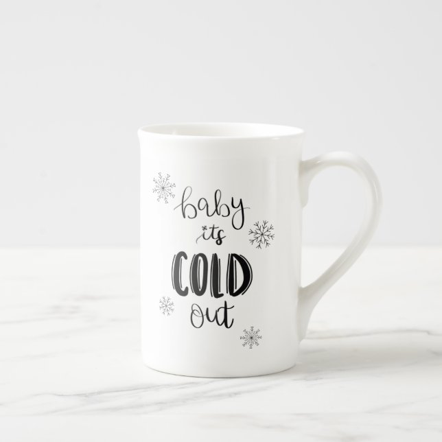Baby It’s Cold Out Winter Mug (Right)