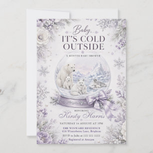 Baby It’s Cold Outside Winter Baby Shower Invitation