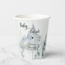 Baby It’s Cold Outside Winter Evergreen Woodland