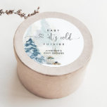 Baby its cold outside baby shower classic round sticker<br><div class="desc">Baby its cold outside baby shower Classic Round Sticker.
Matching items available! Check the collection!</div>