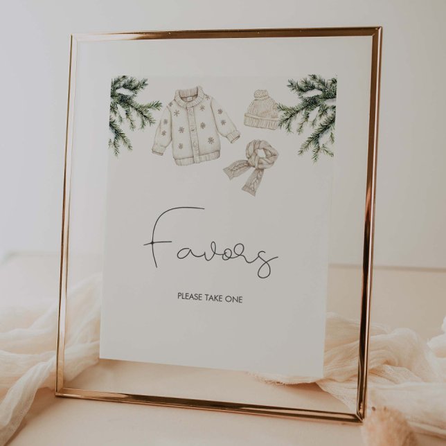 Baby It's Cold Outside Baby Shower  Favours Poster (Creator Uploaded)