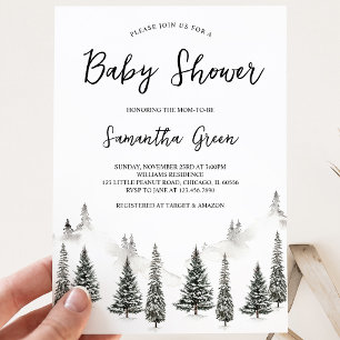Baby It's Cold Outside Baby Shower Invitation