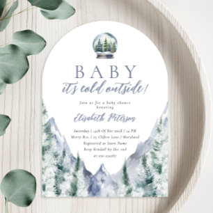 Baby It's Cold Outside Baby Shower Invitation