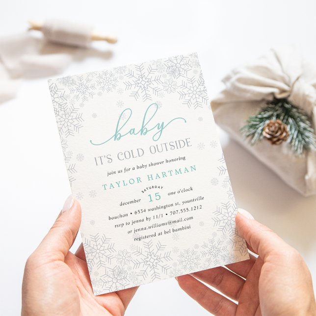 Baby It's Cold Outside | Baby Shower Invitation (Creator Uploaded)