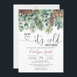 Baby its cold outside Baby Shower Invitation<br><div class="desc">Baby its cold outside Baby Shower Invitation</div>