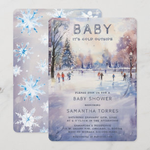 Baby It's Cold Outside Baby Shower Invitation