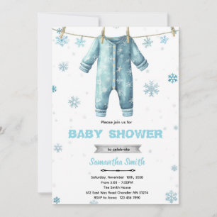 Baby Its Cold Outside Baby Shower Invitation