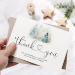 Baby its cold outside baby shower thank you card<br><div class="desc">Baby its cold outside baby shower thank you Card.
Matching items available!</div>