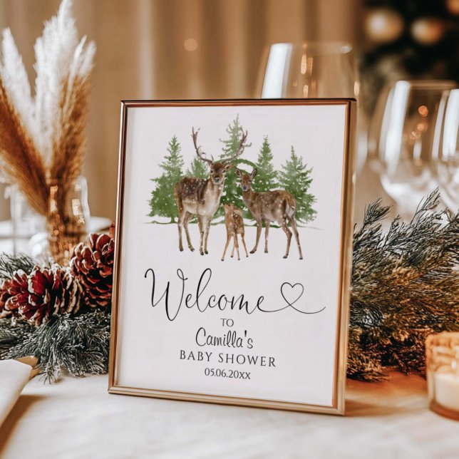 Baby It's Cold Outside Baby Shower Welcome Poster (Creator Uploaded)