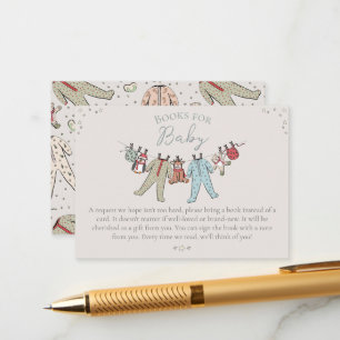 Baby Its Cold Outside Books for Baby Winter Shower Enclosure Card