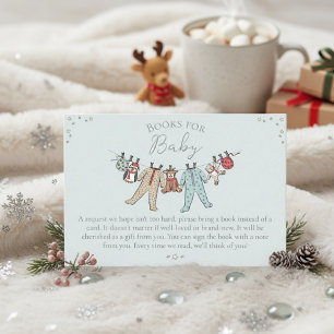 Baby Its Cold Outside Books for Baby Winter Shower Enclosure Card