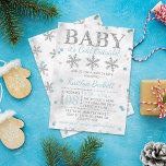 Baby It's Cold Outside Boys Winter Baby Shower Invitation<br><div class="desc">Celebrate in style with these trendy baby shower invitations. This design is easy to personalise with your special event wording and your guests will be thrilled when they receive these fabulous invites.</div>