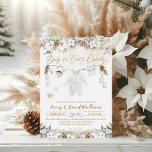 Baby Its Cold Outside Clothest Line Baby Shower Invitation<br><div class="desc">Baby Its Cold Outside Clothest Line Baby Shower Invitation</div>