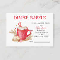Baby Its Cold Outside, Cocoa Diaper Raffle