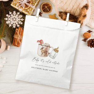 Baby It's Cold Outside Cosy Winter Baby Shower Favour Bags