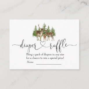 Baby It's Cold Outside Diaper Raffle Enclosure Card