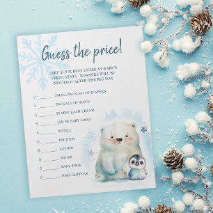 Baby It's Cold Outside Guess the Price Notepad