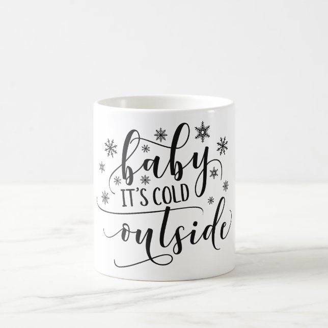 Baby It's Cold Outside Holiday | Mug (Center)