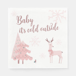 Baby It's Cold Outside Napkin