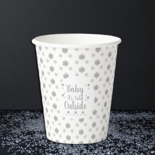 Baby It's Cold Outside Paper Cups