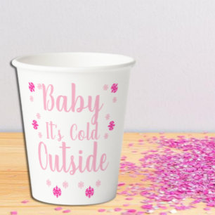 Baby It's Cold Outside Paper Cups