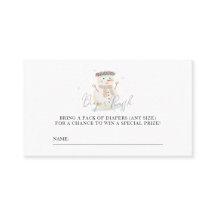 Baby It's Cold Outside Shower Diaper Raffle Ticket