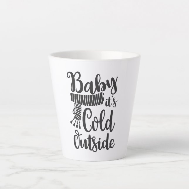 Baby Its Cold Outside Snowman Mug (Front)