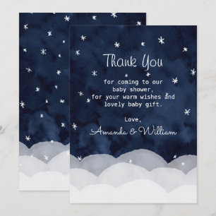 Baby It's Cold Outside Whimsical Thank You Card