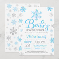 Baby Its Cold Outside Winter Baby Shower