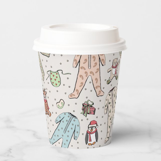 Baby Its Cold Outside Winter Baby Shower Paper Cups (Front)